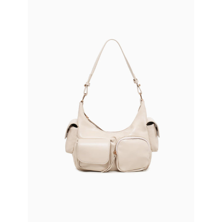 LYRA SHOULDER BAG-OFF WHITE