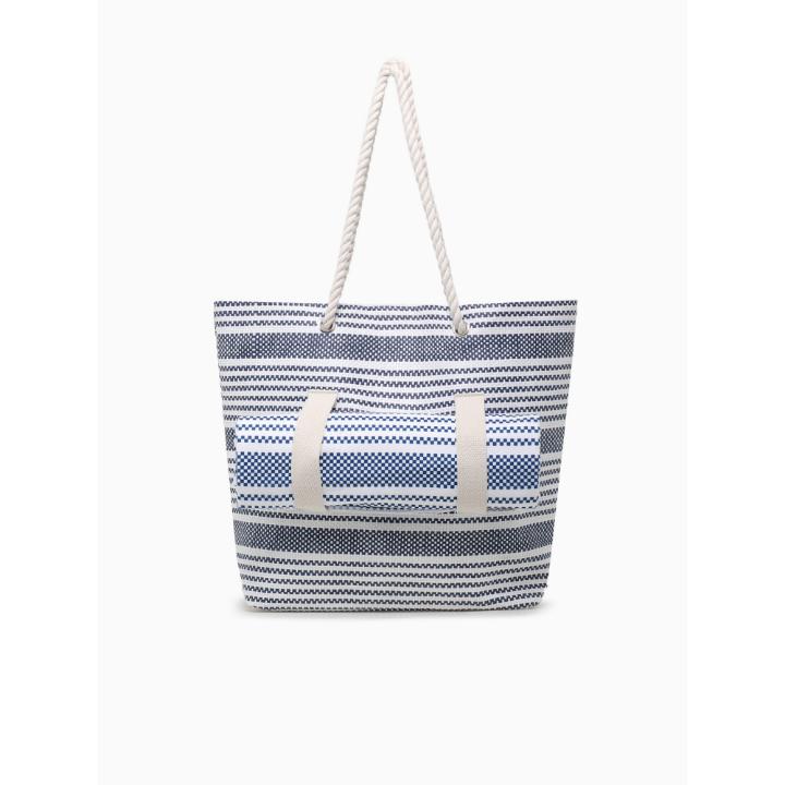 IRIS BEACH TOTE-NAVY