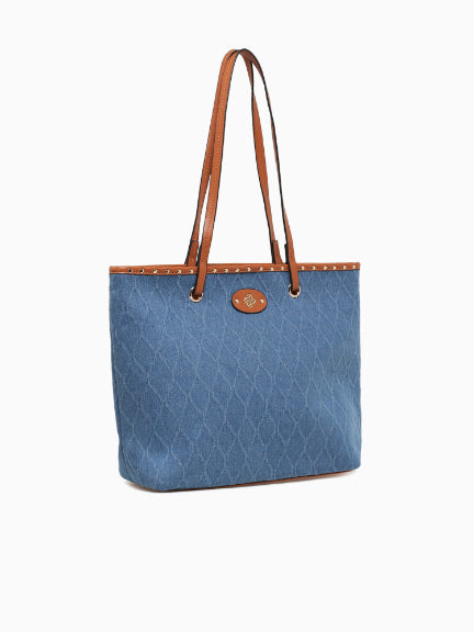 DOLLY TOTE-BLUE