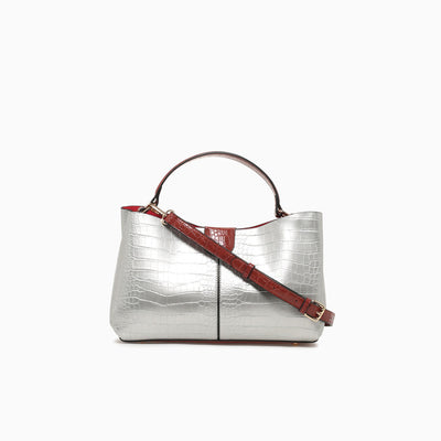 FATIMA TOP HANDLE-SILVER