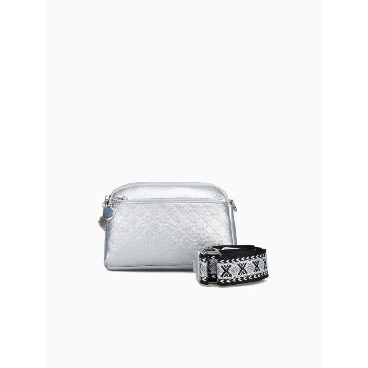 WAVERLY CROSSBODY-SILVER