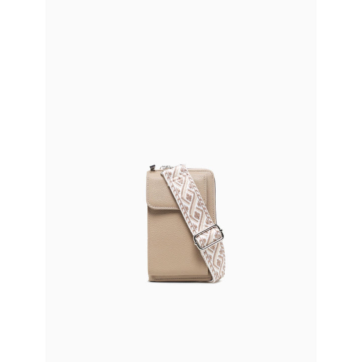 RACHEL WALLET CROSSBODY-BEIGE