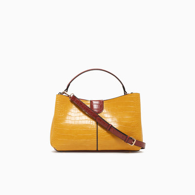 FATIMA TOP HANDLE-YELLOW
