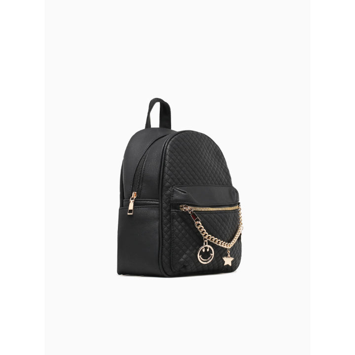 CHARMED BACKPACK-BLACK