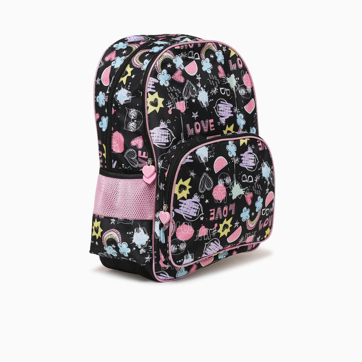 CAT BACKPACK-BLACK