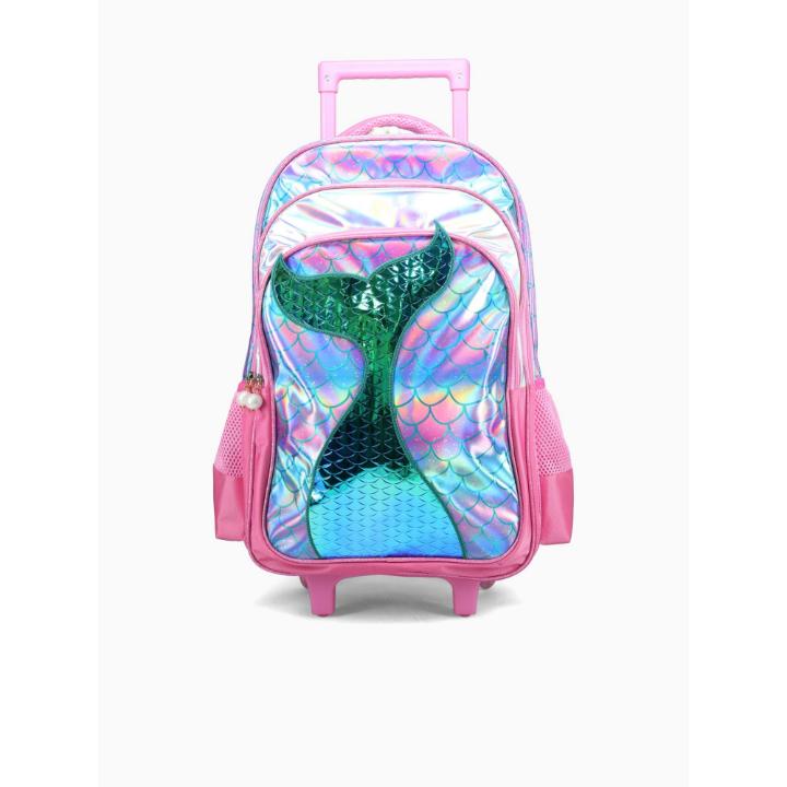 MERMAID TROLLY-PINK MULTI