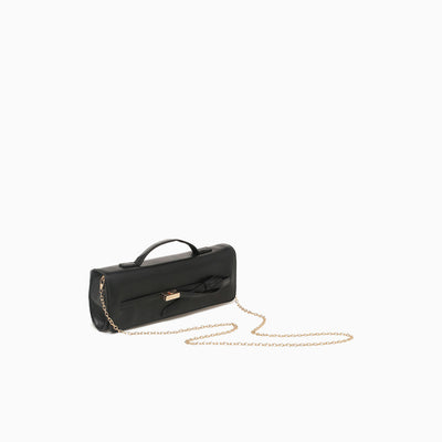 REGINA CLUTCH-BLACK