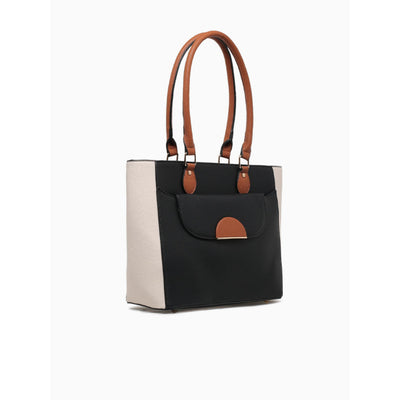 NOELLE TOTE-BLACK MULTI