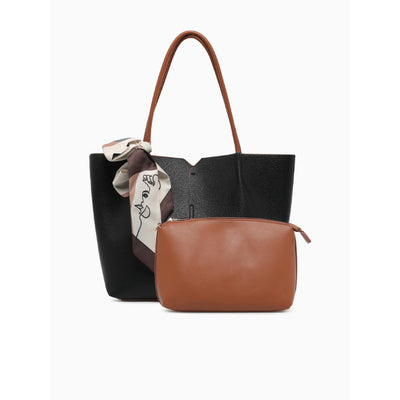 NIA TOTE-BLACK