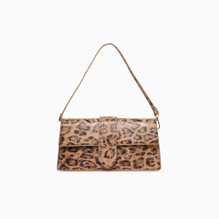 SARAH SHOULDER BAG-BROWN MULTI