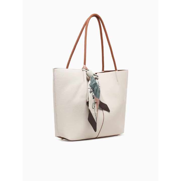 NIA TOTE-OFF WHITE