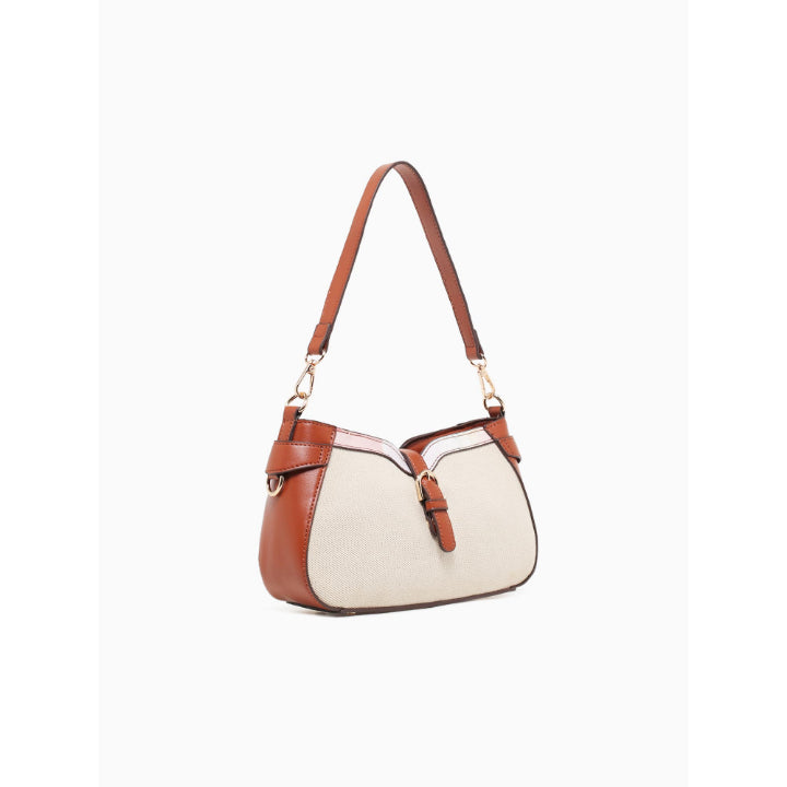 KAIA SHOULDER BAG-TAN