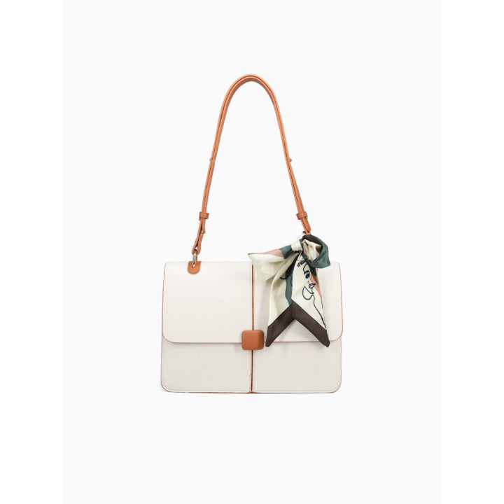 LUZ SHOULDER BAG-OFF WHITE