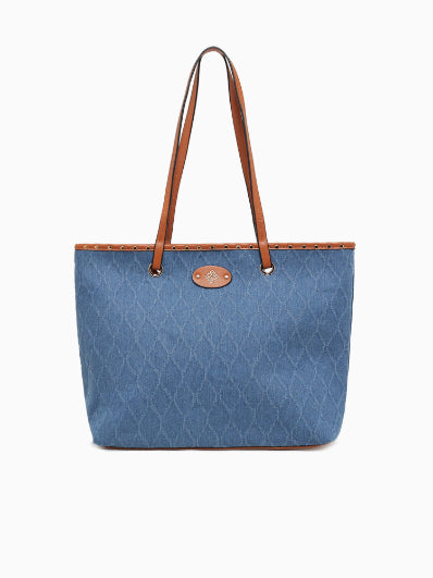 DOLLY TOTE-BLUE